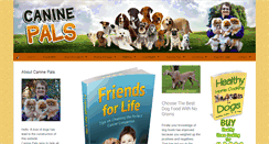 Desktop Screenshot of caninepals.com